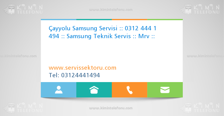 Çayyolu Samsung Servisi :: 0312 444 1 494 :: Samsung Teknik Servis :: Mrv ::