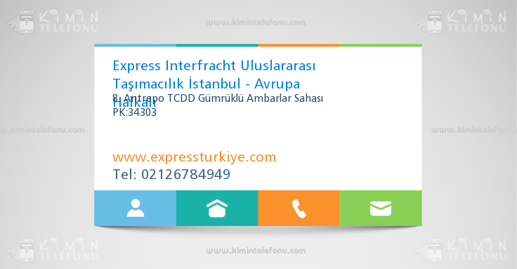 Express Interfracht Uluslararası Taşımacılık İstanbul - Avrupa Halkalı