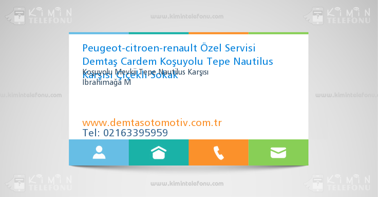 Peugeot-citroen-renault Özel Servisi Demtaş Cardem Koşuyolu Tepe Nautilus Karşısı Çiçekli Sokak