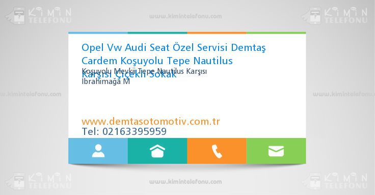 Opel Vw Audi Seat Özel Servisi Demtaş Cardem Koşuyolu Tepe Nautilus Karşısı Çiçekli Sokak