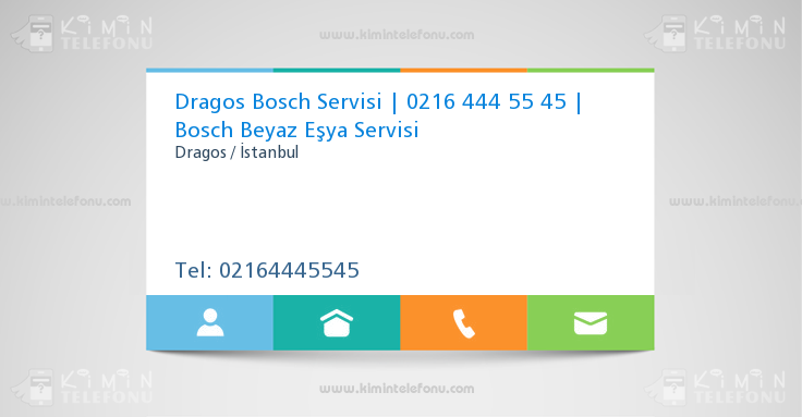 Dragos Bosch Servisi | 0216 444 55 45 | Bosch Beyaz Eşya Servisi