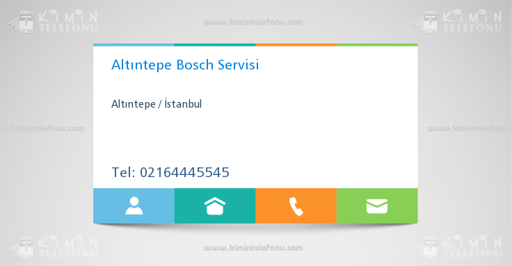 Altıntepe Bosch Servisi