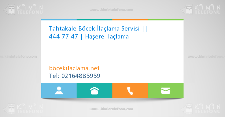 Tahtakale Böcek İlaçlama Servisi || 444 77 47 | Haşere İlaçlama