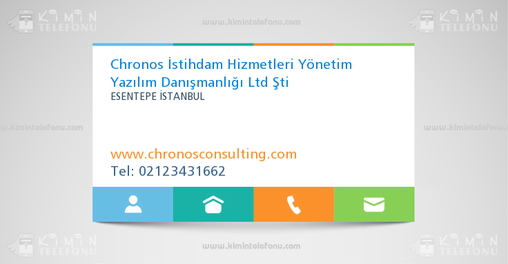 Chronos İstihdam Hizmetleri Yönetim Yazılım Danışmanlığı Ltd Şti