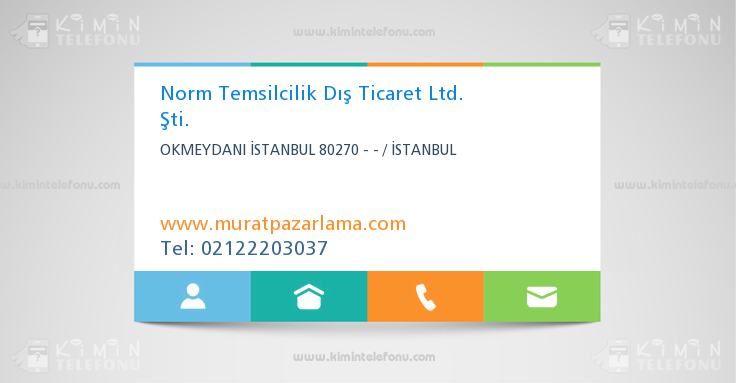 Norm Temsilcilik Dış Ticaret Ltd. Şti.