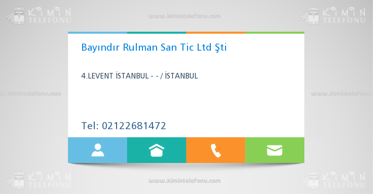 Bayındır Rulman San Tic Ltd Şti