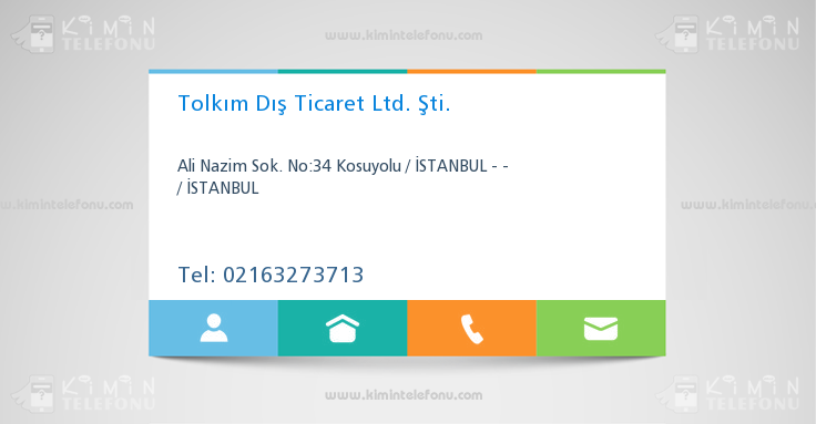 Tolkım Dış Ticaret Ltd. Şti.