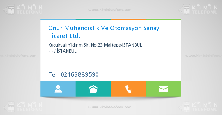 Onur Mühendislik Ve Otomasyon Sanayi Ticaret Ltd.