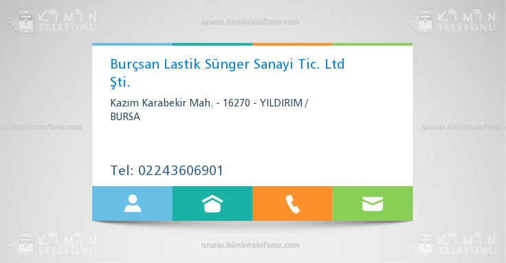 Burçsan Lastik Sünger Sanayi Tic. Ltd Şti.