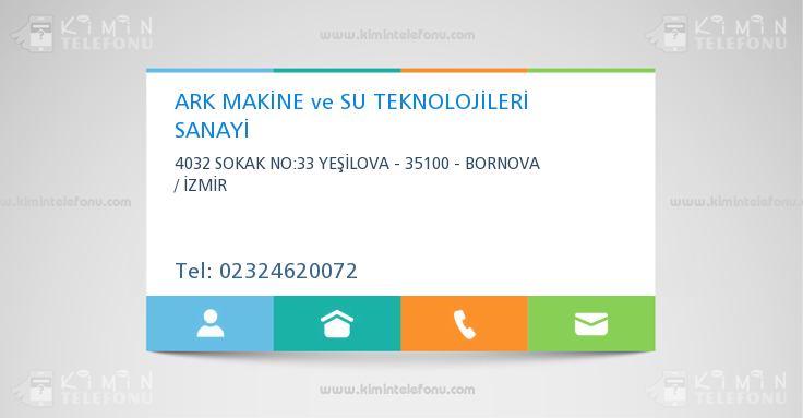 ARK MAKİNE ve SU TEKNOLOJİLERİ SANAYİ