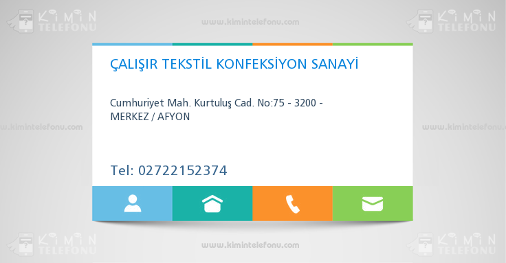 ÇALIŞIR TEKSTİL KONFEKSİYON SANAYİ