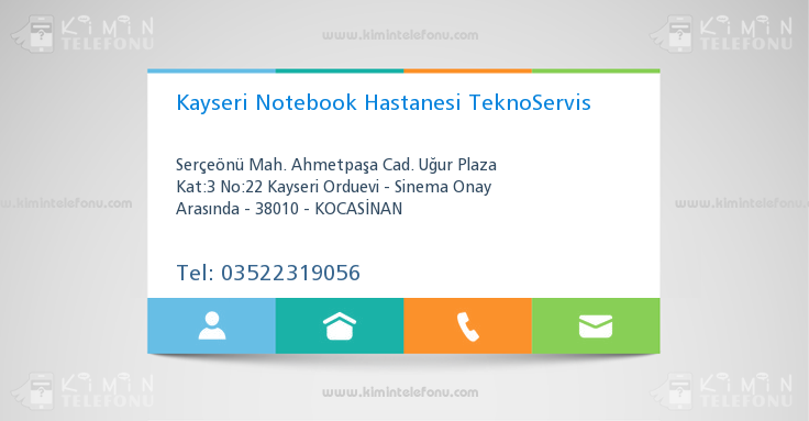 Kayseri Notebook Hastanesi TeknoServis