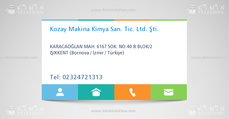 Kozay Makina Kimya San. Tic. Ltd. Şti.