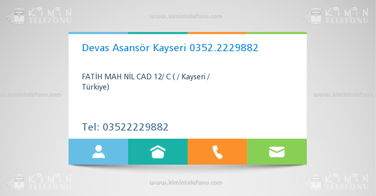 Devas Asansör Kayseri 0352.2229882