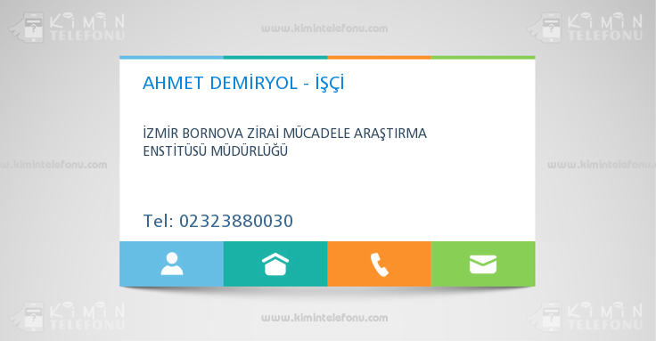 AHMET DEMİRYOL - İŞÇİ