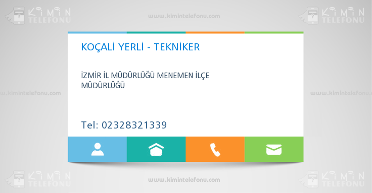 KOÇALİ YERLİ - TEKNİKER