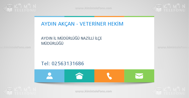 AYDIN AKÇAN - VETERİNER HEKİM