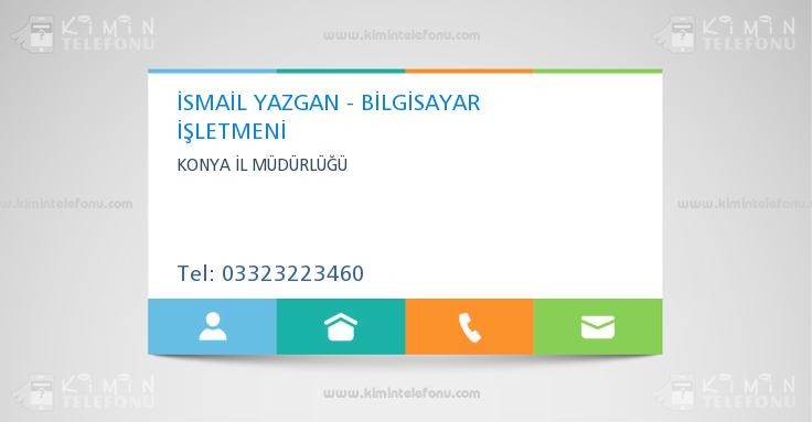 İSMAİL YAZGAN - BİLGİSAYAR İŞLETMENİ