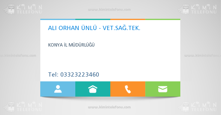 ALI ORHAN ÜNLÜ - VET.SAĞ.TEK.