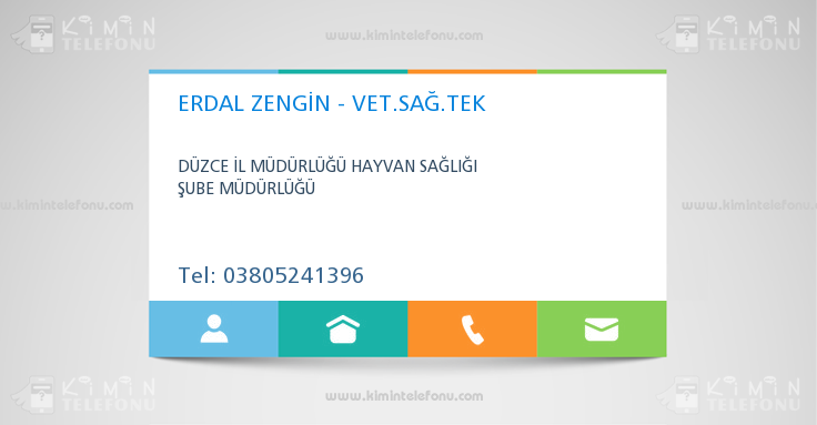 ERDAL ZENGİN - VET.SAĞ.TEK