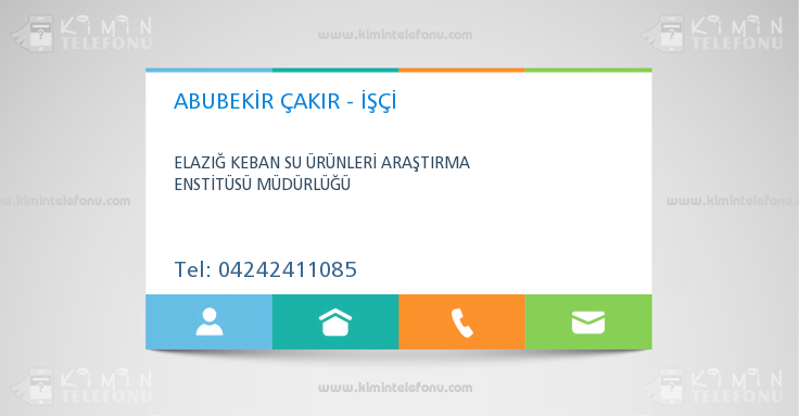 ABUBEKİR ÇAKIR - İŞÇİ