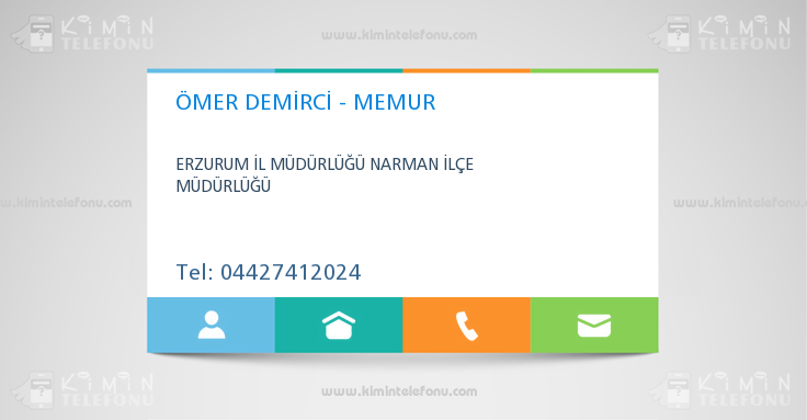 ÖMER DEMİRCİ - MEMUR