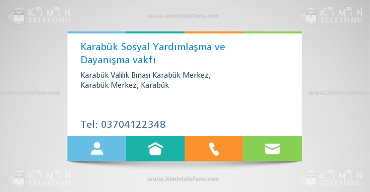 Karabük Sosyal Yardımlaşma ve Dayanışma vakfı