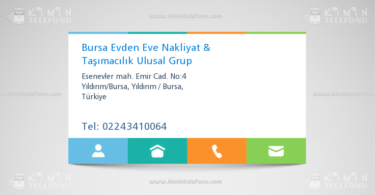 Bursa Evden Eve Nakliyat & Taşımacılık Ulusal Grup