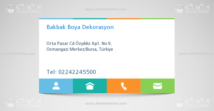 Bakbak Boya Dekorasyon