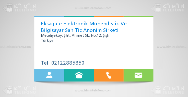 Eksagate Elektronik Muhendislik Ve Bilgisayar San Tic Anonim Sirketi