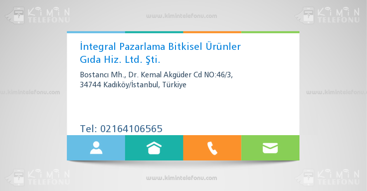 İntegral Pazarlama Bitkisel Ürünler Gıda Hiz. Ltd. Şti.