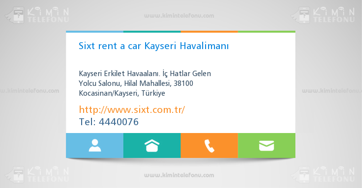 Sixt rent a car Kayseri Havalimanı