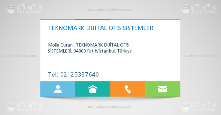 TEKNOMARK DİJİTAL OFİS SİSTEMLERİ