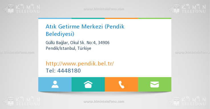 Atık Getirme Merkezi (Pendik Belediyesi)