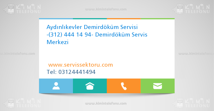 Aydınlıkevler Demirdöküm Servisi -(312) 444 14 94- Demirdöküm Servis Merkezi