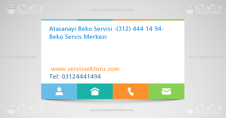 Atasanayi Beko Servisi -(312) 444 14 94- Beko Servis Merkezi