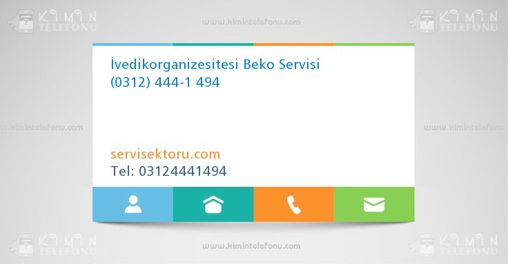 İvedikorganizesitesi Beko Servisi (0312) 444-1 494