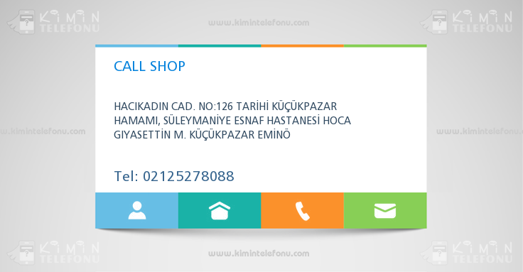 CALL SHOP