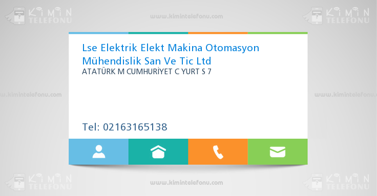 Lse Elektrik Elekt Makina Otomasyon Mühendislik San Ve Tic Ltd