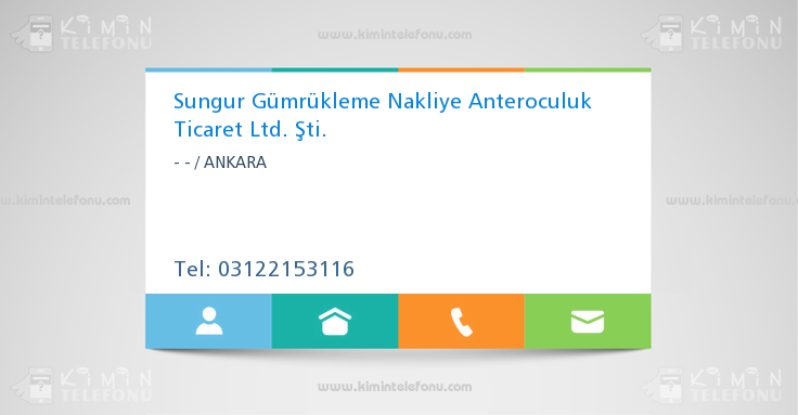 Sungur Gümrükleme Nakliye Anteroculuk Ticaret Ltd. Şti.