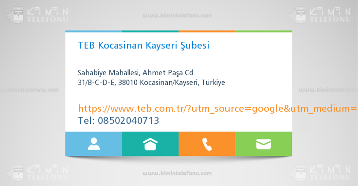 TEB Kocasinan Kayseri Şubesi